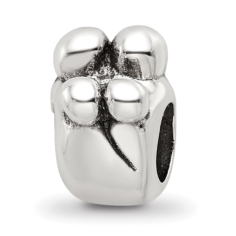 Sterling Silver Reflections Family of 4 Bead