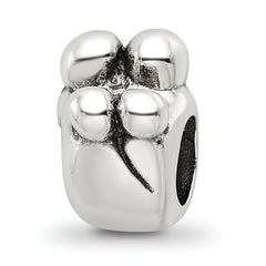 Sterling Silver Reflections Family of 4 Bead