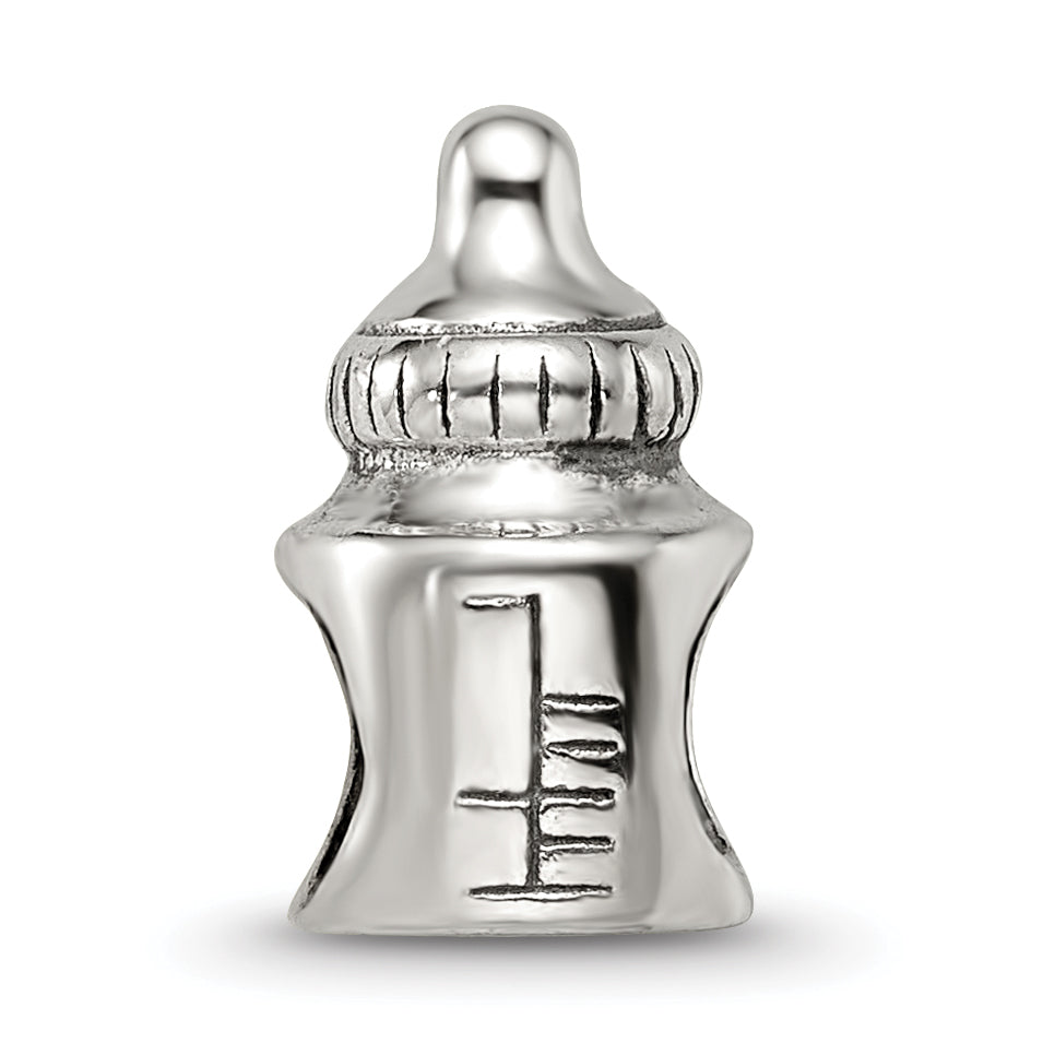 Sterling Silver Reflections Baby Bottle Bead