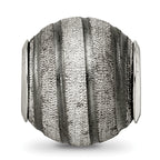 Sterling Silver 925 Hollow Bead with Laser Cut Design  Elegant and Versatile
