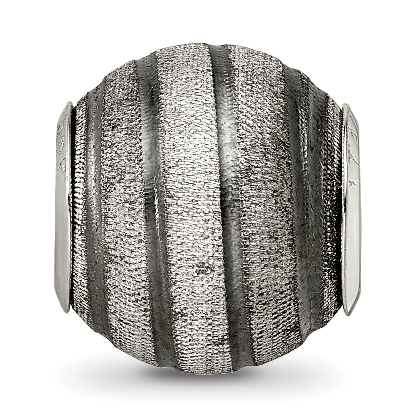 Sterling Silver 925 Hollow Bead with Laser Cut Design  Elegant and Versatile
