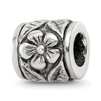 Sterling Silver Reflections Floral Bead