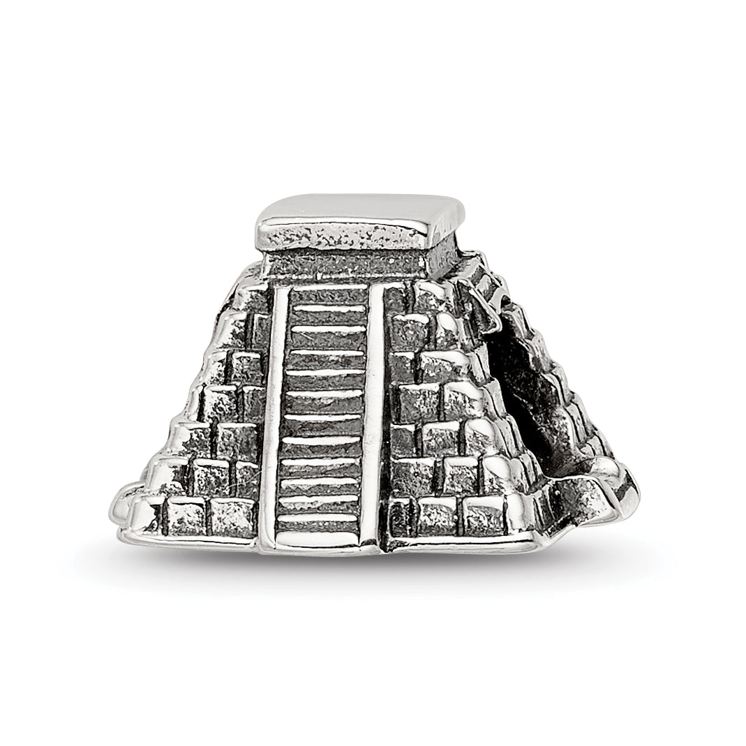 Sterling Silver Reflections Chichen Itza Bead Main image