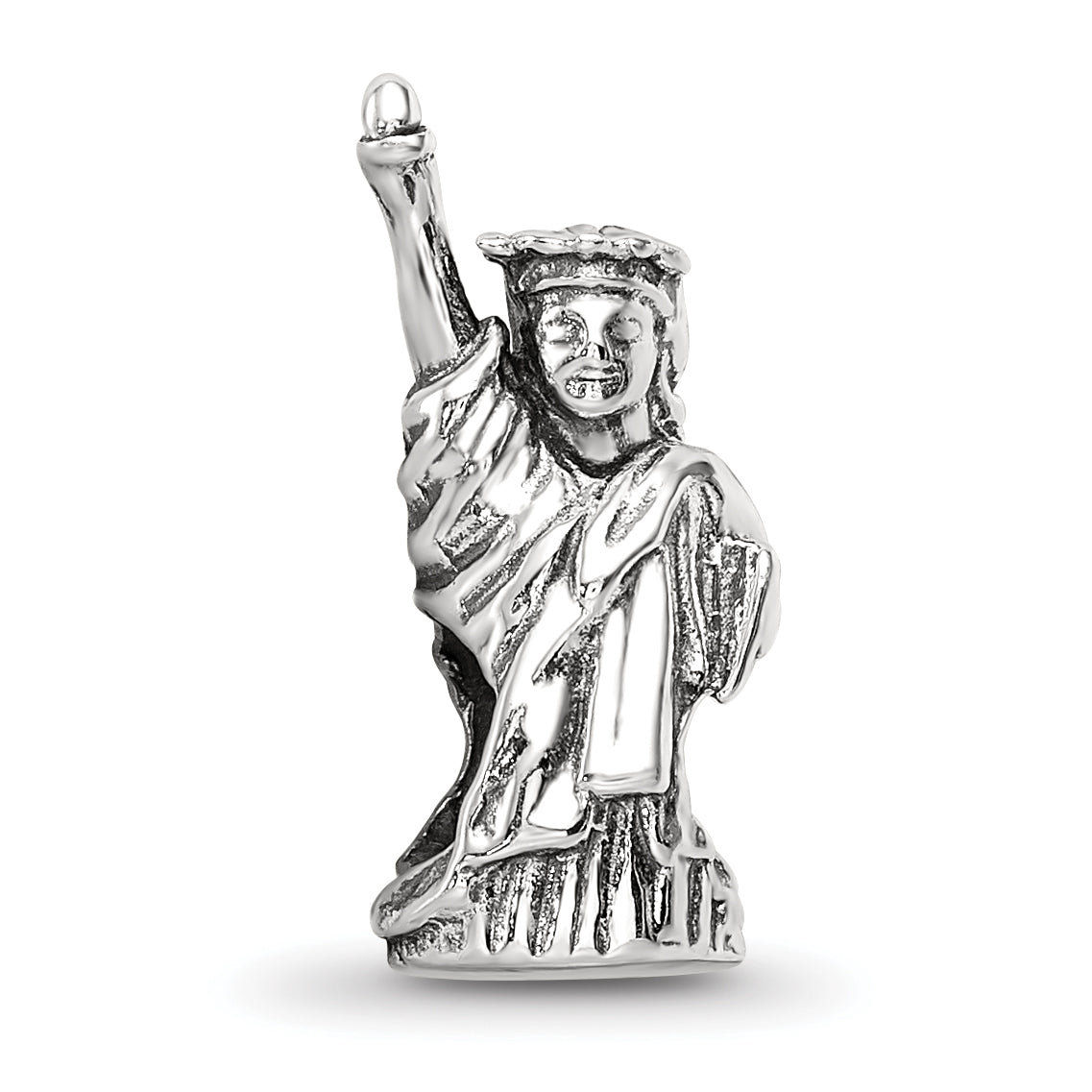 Sterling Silver Reflections Statue of Liberty Bead