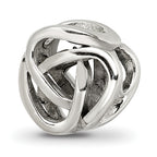 Sterling Silver 925 Antiqued Bali Bead with Fancy Design 10mm