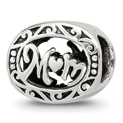 Sterling Silver Reflections Mom Bead