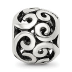 Sterling Silver 925 Bali Bead with Antiqued Finish Solid Craftsmanship 10mm