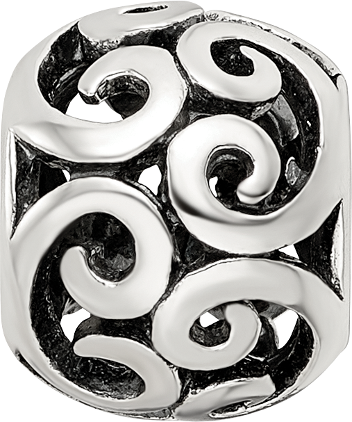 Sterling Silver Reflections Bali Bead