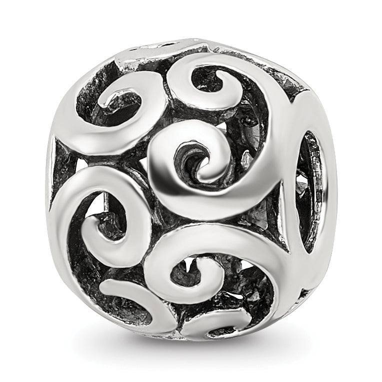 Sterling Silver Reflections Bali Bead Main image