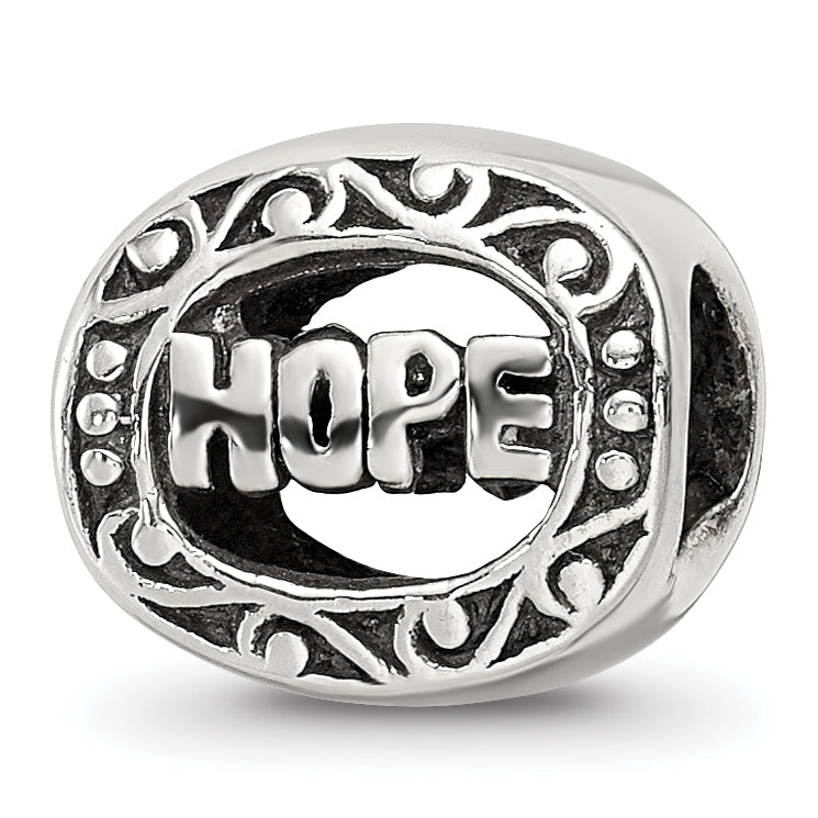 Sterling Silver Reflections Hope Bead Main image