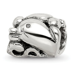 Sterling Silver Reflections Dolphin Bead