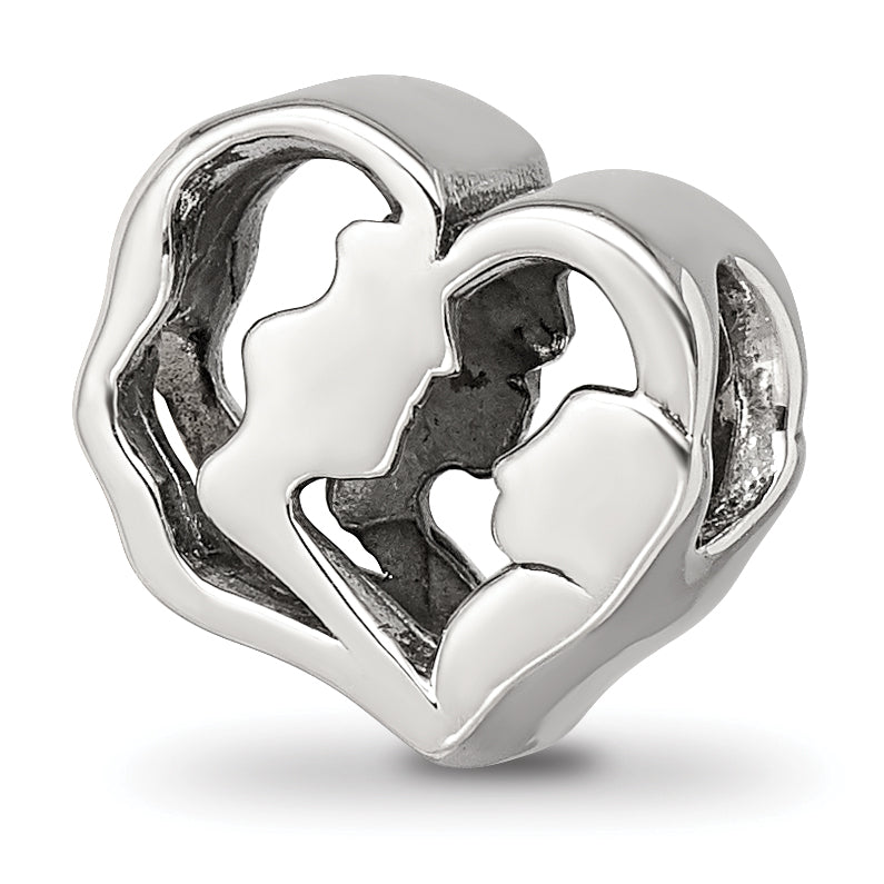 Sterling Silver Reflections Mother and Baby Bead