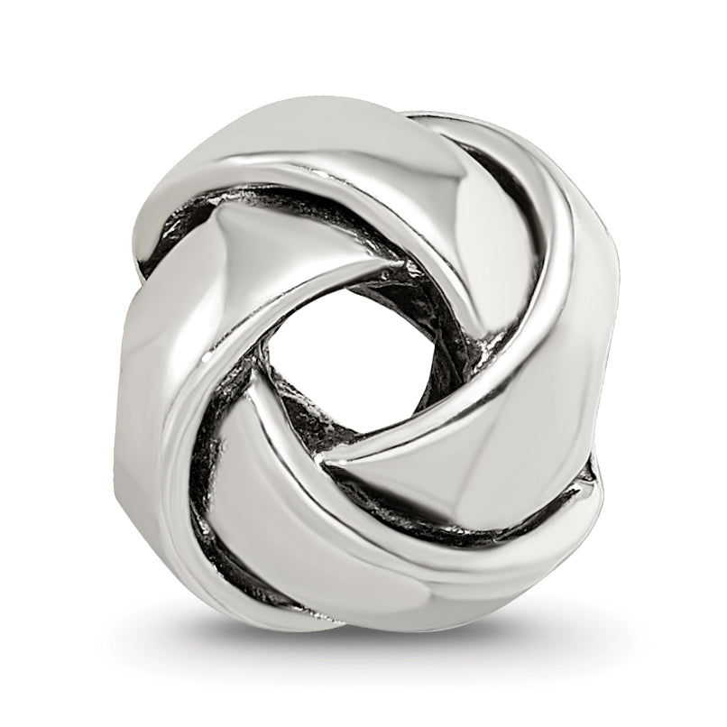 Sterling Silver 925 Bali Bead with 4mm Opening, Antique Finish, Handcrafted