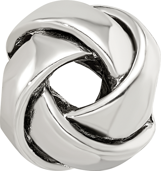 Sterling Silver 925 Bali Bead with 4mm Opening, Antique Finish, Handcrafted