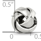 Sterling Silver 925 Bali Bead with 4mm Opening, Antique Finish, Handcrafted