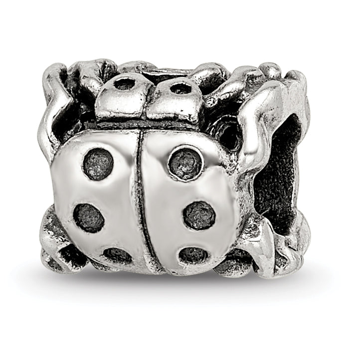 Sterling Silver Reflections Ladybug Bead Main image