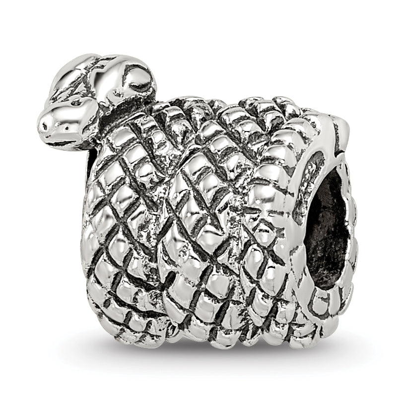 Sterling Silver Reflections Snake Bead Main image
