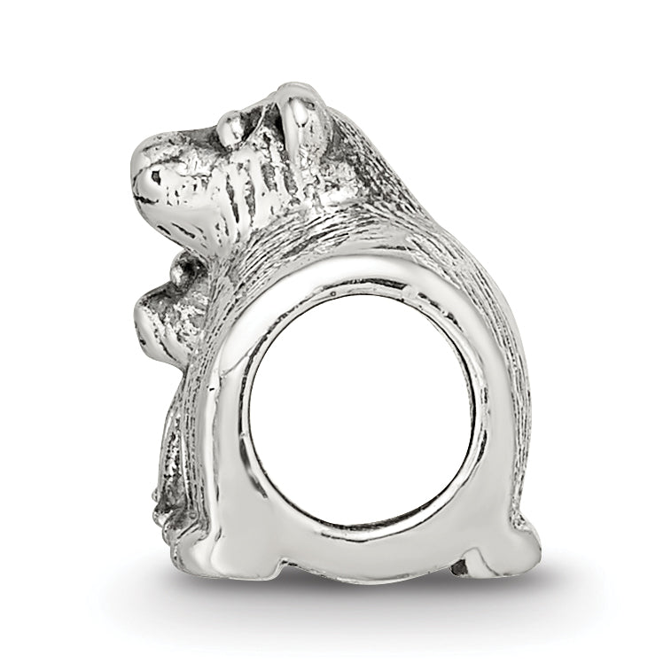 Sterling Silver Reflections Mama & Baby Bear Bead