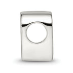 Sterling Silver 925 Enameled Mother Bead with Solid Cast Design