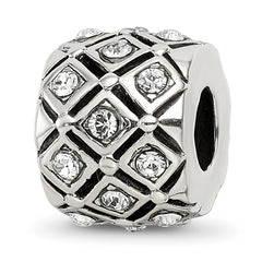 Sterling Silver Reflections April Preciosa Crystal Bead