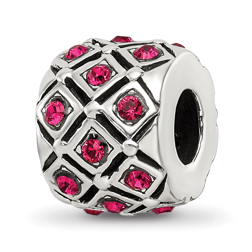 Sterling Silver Reflections July Preciosa Crystal Bead