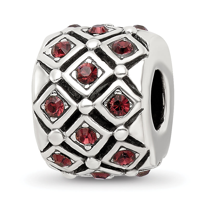 Sterling Silver Reflections June Preciosa Crystal Bead Main image