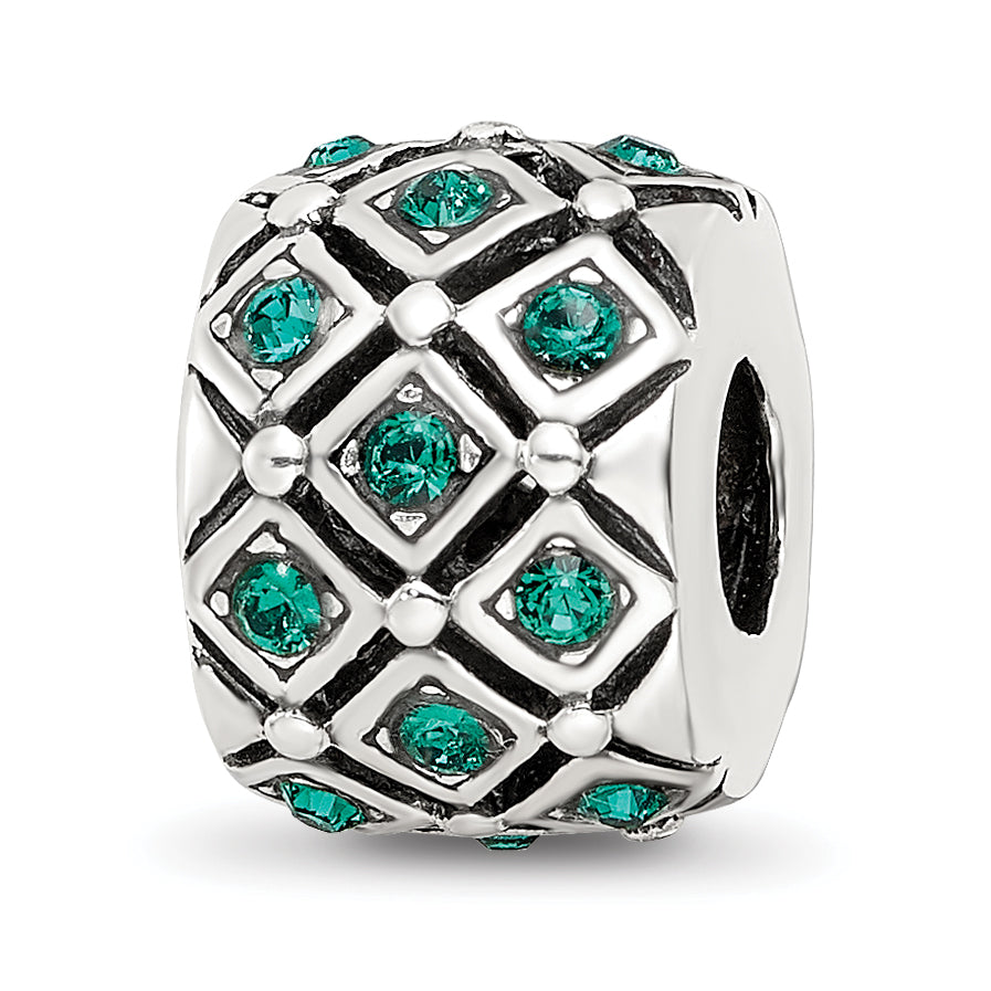 Sterling Silver Reflections May Preciosa Crystal Bead Main image