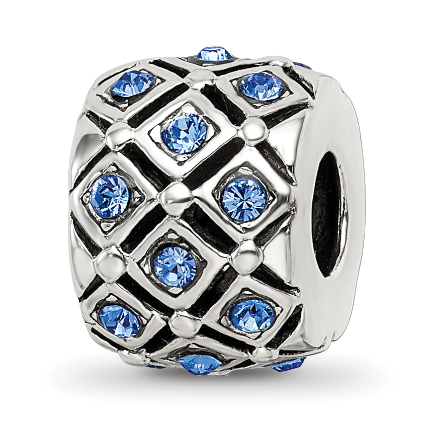 Sterling Silver Reflections September Preciosa Crystal Bead Main image