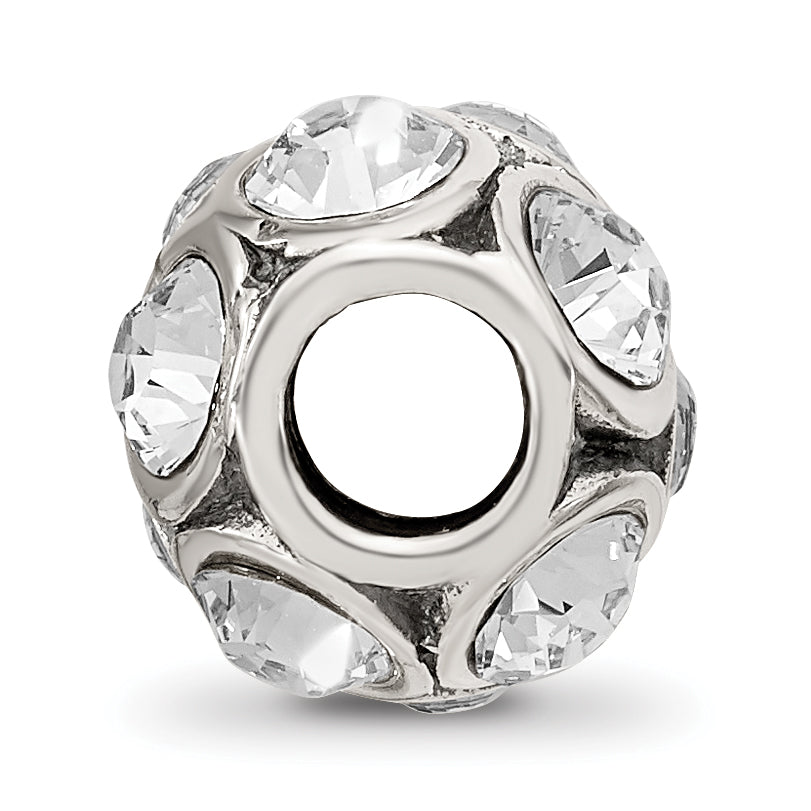 Sterling Silver 925 April Birthstone Bead with Preciosa Crystal Secondary image
