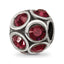 Sterling Silver Reflections January Preciosa Crystal Bead