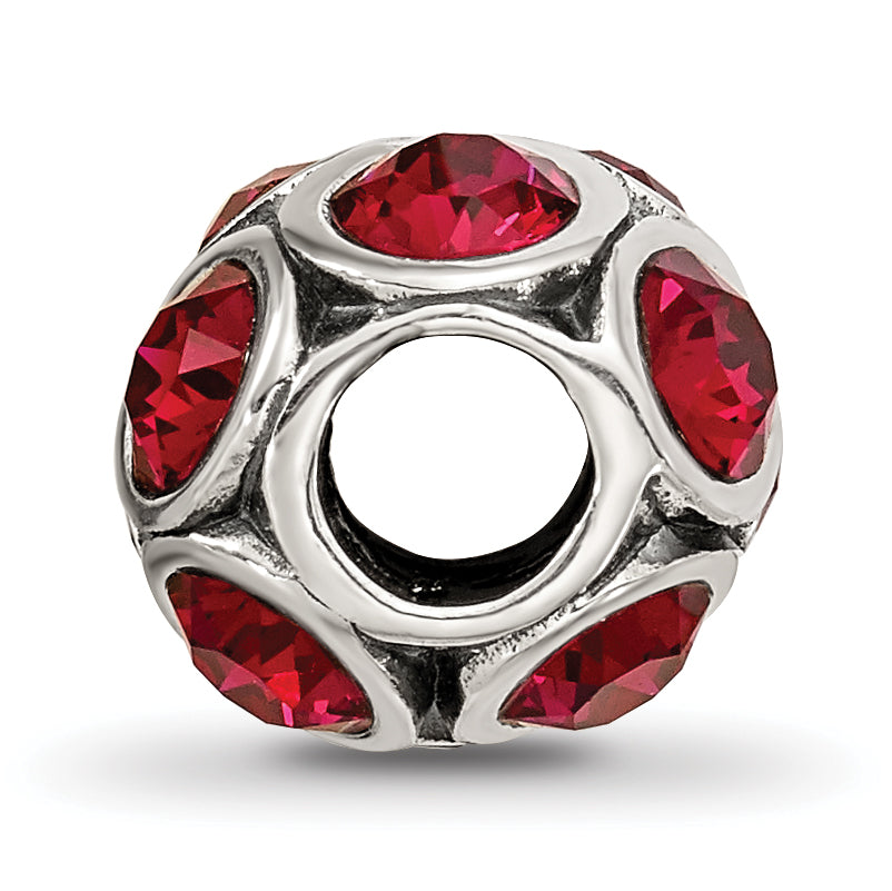 Sterling Silver Reflections July Preciosa Crystal Bead Secondary image