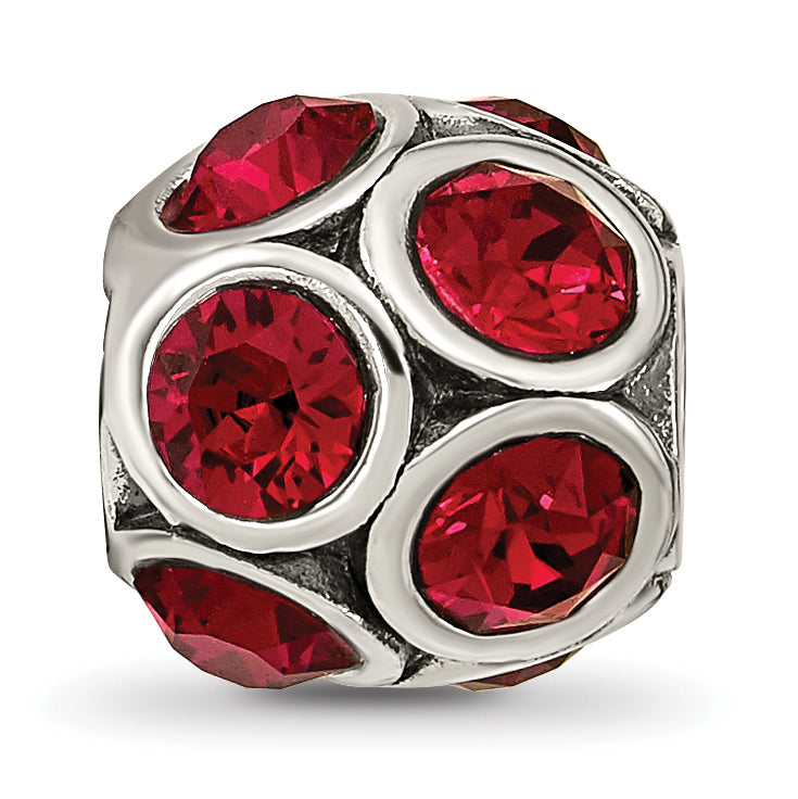 Sterling Silver Reflections July Preciosa Crystal Bead