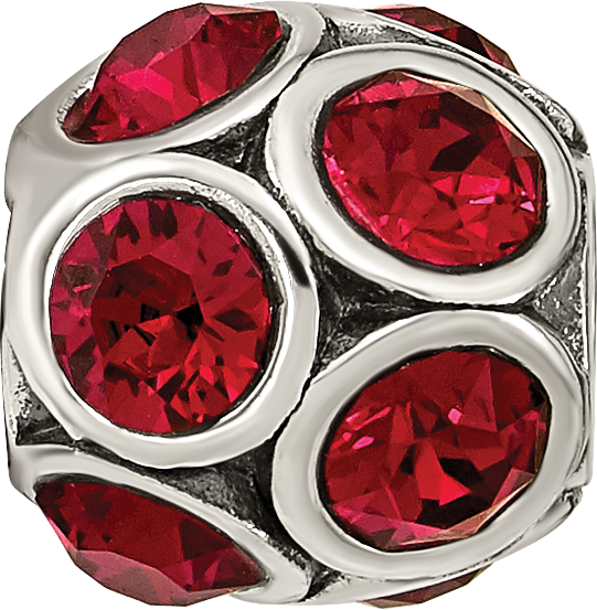 Sterling Silver Reflections July Preciosa Crystal Bead