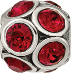 Sterling Silver Reflections July Preciosa Crystal Bead