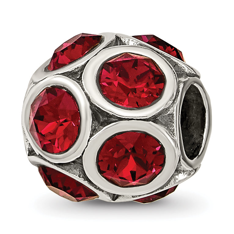Sterling Silver Reflections July Preciosa Crystal Bead Main image