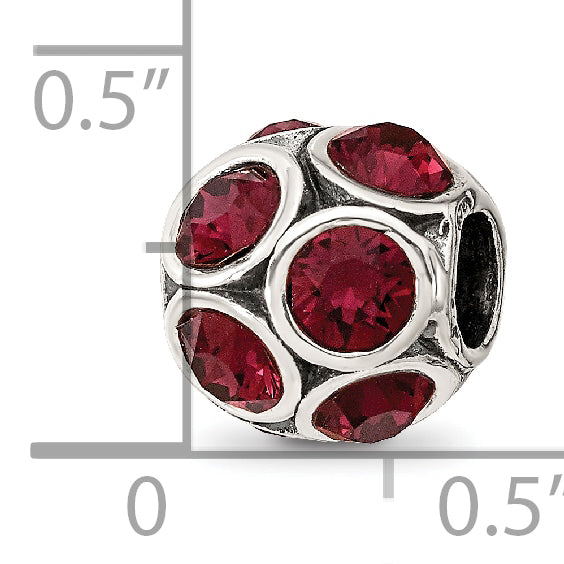 Sterling Silver Reflections June Preciosa Crystal Bead