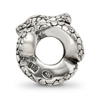 Sterling Silver 925 Themed Snake Bead Solid Cast Design from Sophia Jewelers