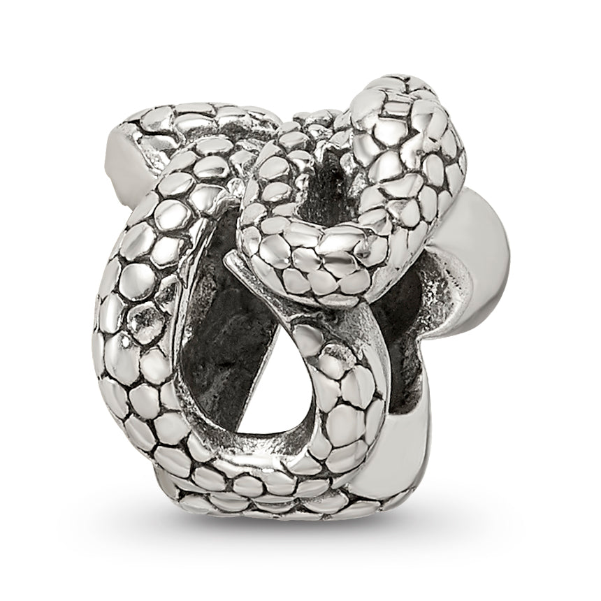 Sterling Silver Reflections Snake Bead