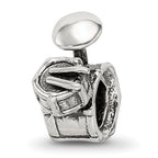 Sterling Silver Reflections Drum Set Bead