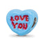 Sterling Silver Reflections Kids Love You Enameled Heart Bead