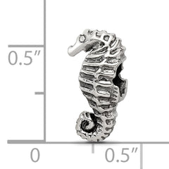 Sterling Silver Reflections Seahorse Bead