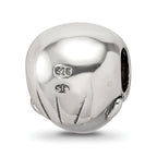 Sterling Silver 925 Little Boy's Head Bead Casted Solid Themed Jewelry by Sophia