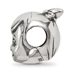 Sterling Silver 925 Themed Bead with Little Girl Design Cast Solid Charm