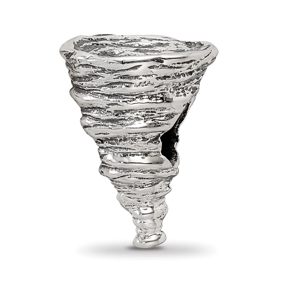 Sterling Silver Reflections Tornado Bead Main image