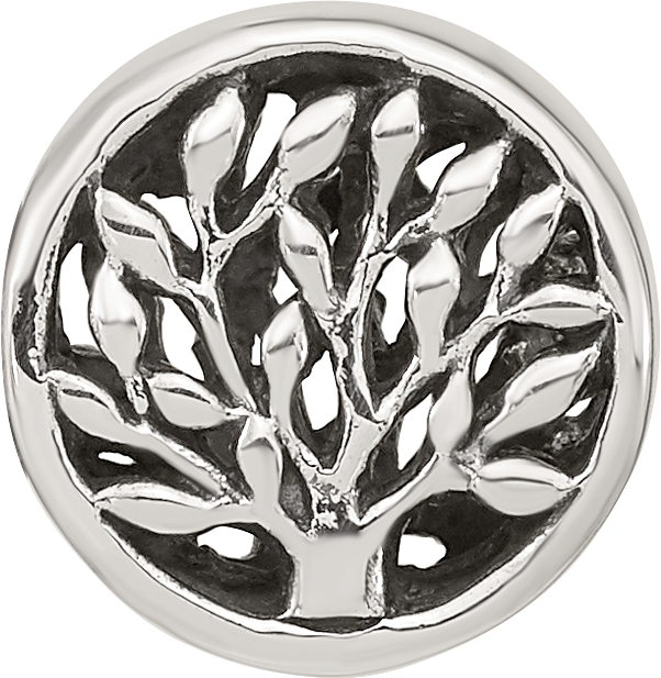 Sterling Silver Reflections Tree Bead