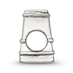 Sterling Silver 925 Eiffel Tower Bead Solid Casted Elegant Themed Charm