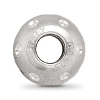 Sterling Silver 925 Diamond-Cut Hollow Bead Elegant Reflective Finish