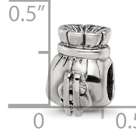 Sterling Silver Reflections Money Bag Bead