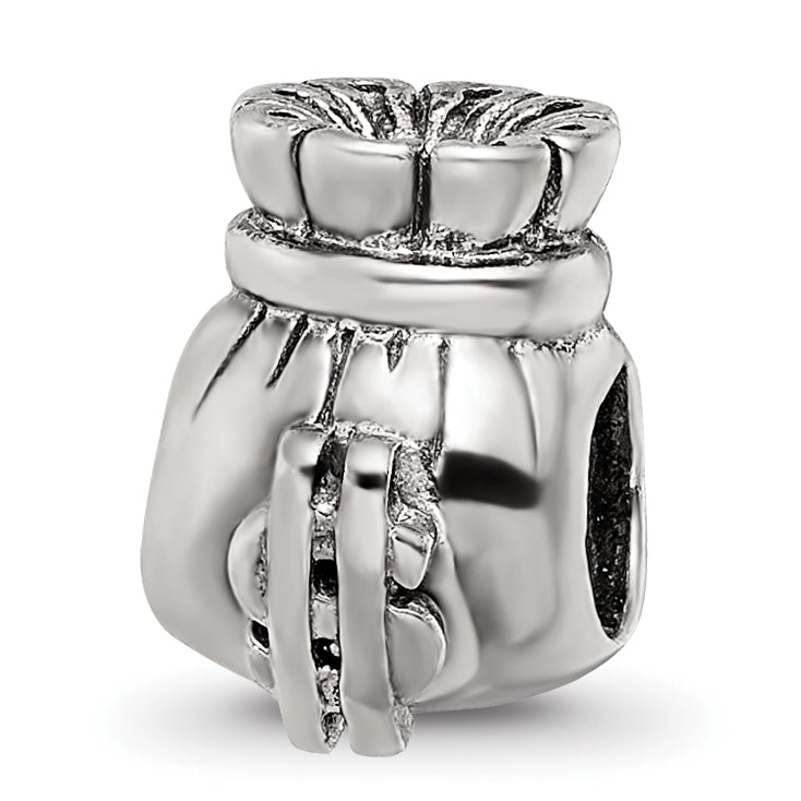 Sterling Silver Reflections Money Bag Bead