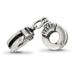 Sterling Silver Reflections Handcuffs Bead